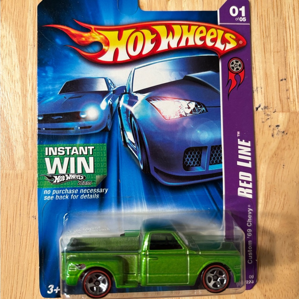 Hot Wheels Custom '69 Chevy in Metallic Green